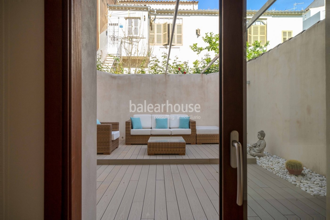 Wunderschöne Erdgeschosswohnung mit grosser Terrasse im begehrten Viertel Santa Catalina in Palma