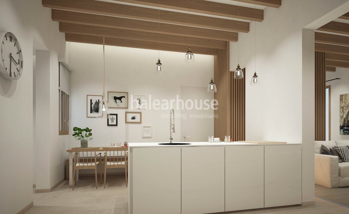 Tradition und Design in dieser Neubauwohnung in bevorzugter Lage in Santa Catalina.
