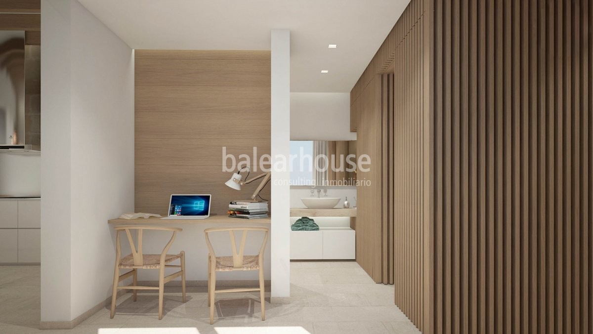 Tradition und Design in dieser Neubauwohnung in bevorzugter Lage in Santa Catalina.