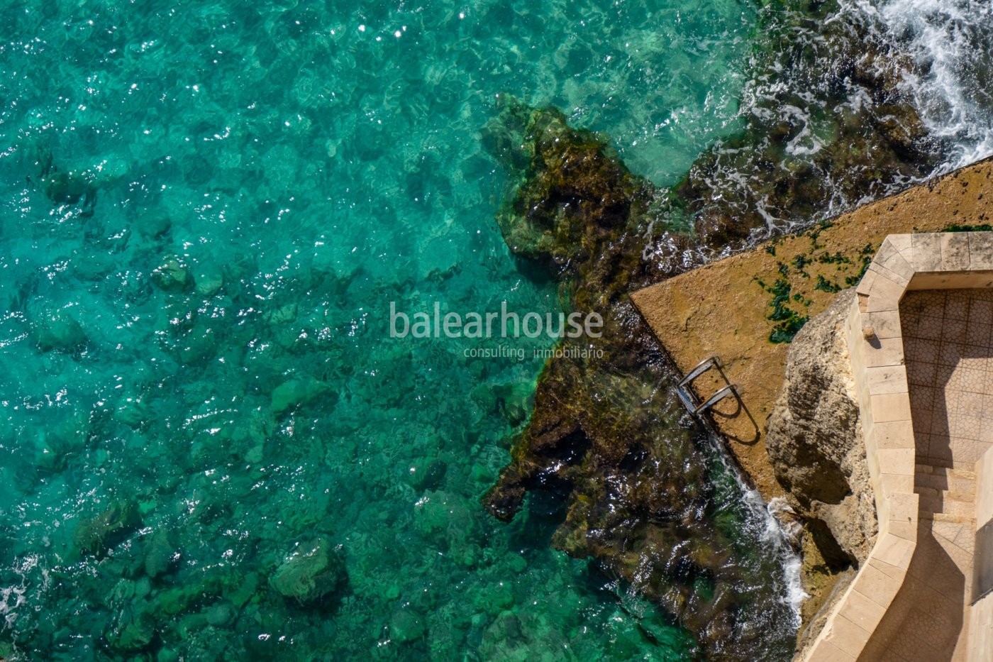 Wohnung mit atemberaubendem Meerblick und direktem Zugang zum Meer in Cala Major