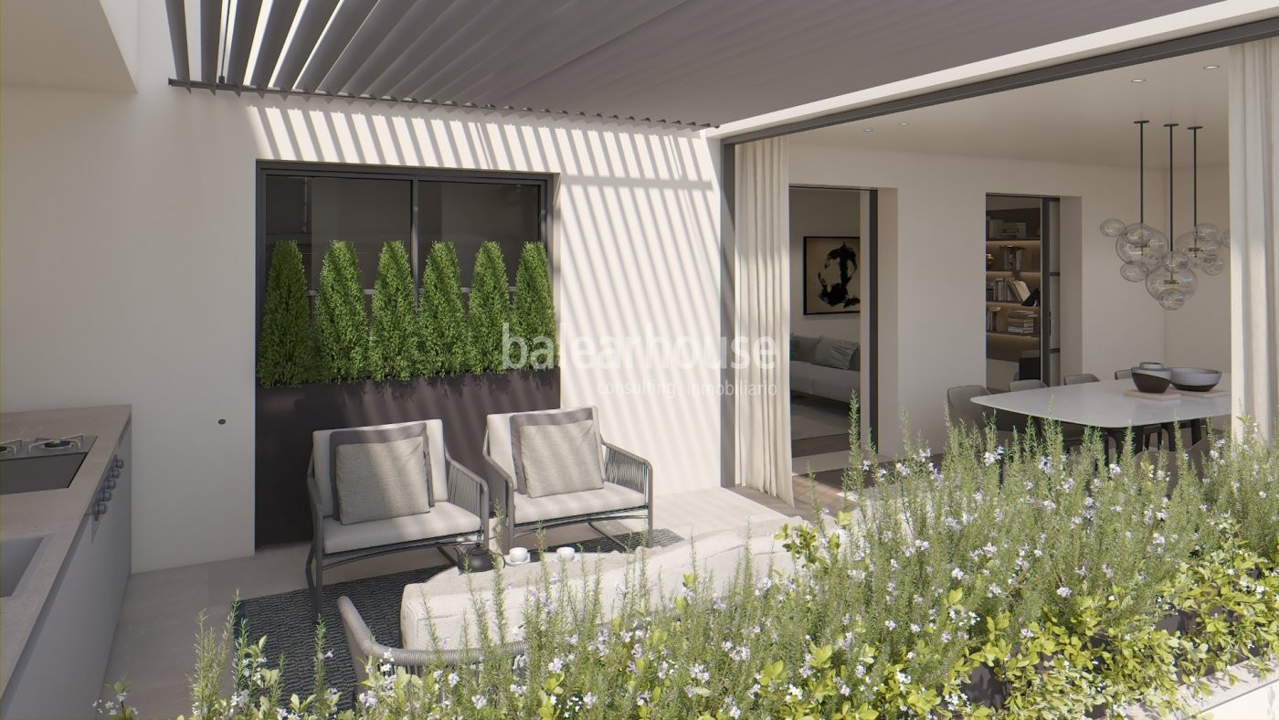 Elegante ático con un impecable diseño moderno y las mejores calidades en pleno corazón de Palma