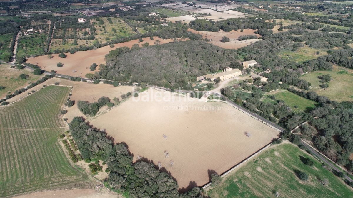 Espectacular terreno con edificación y licencia para nueva construcción en un bello entorno natural