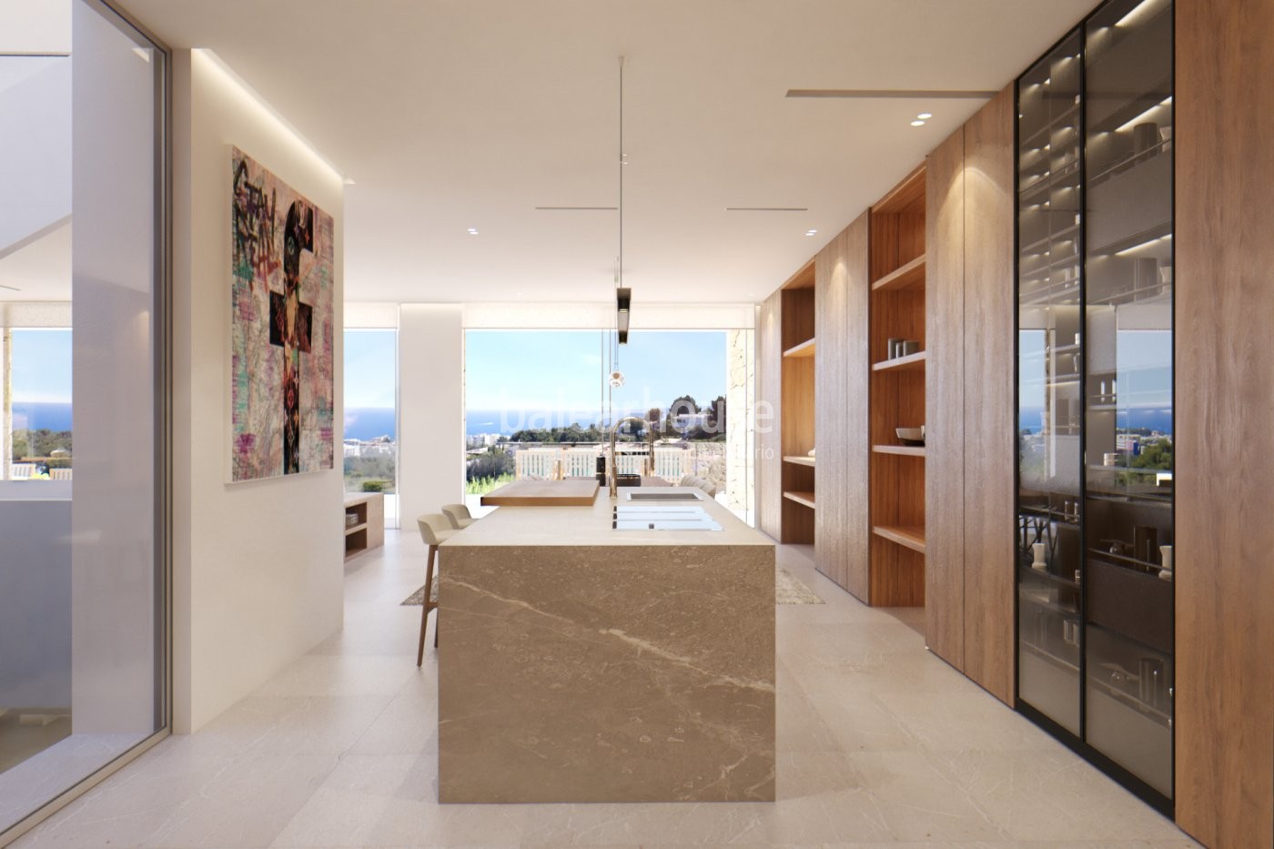Espectacular villa moderna de nueva construcción con vistas al mar en Costa den Blanes