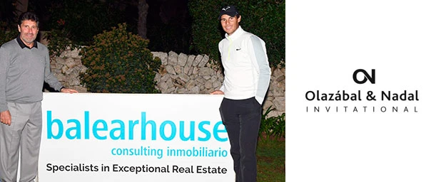 Balearhouse con la VI edición del Torneo de Golf Olazábal & Nadal Invitational by Pula Golf Resort donde deporte y gastronomía se unen con fines benéficos.