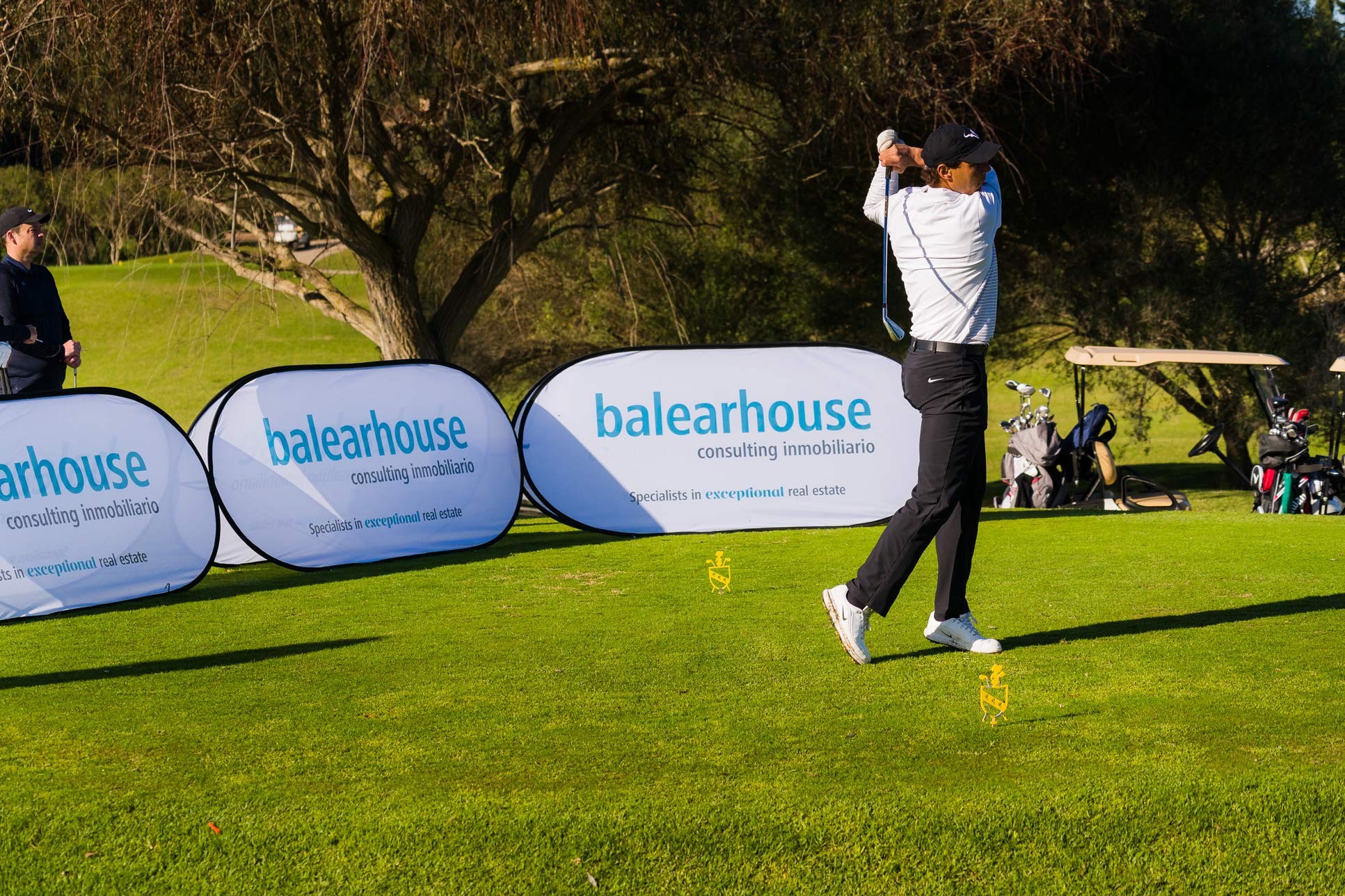 Balearhouse con la VI edición del Torneo de Golf Olazábal & Nadal Invitational by Pula Golf Resort donde deporte y gastronomía se unen con fines benéficos.