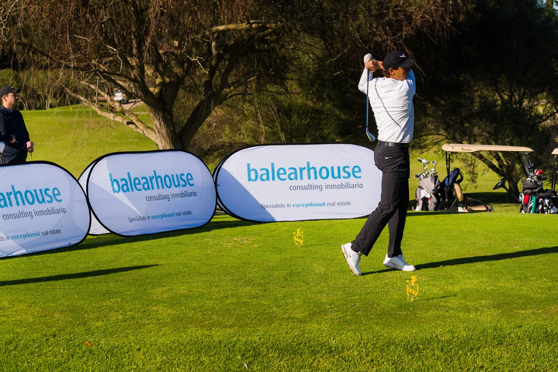 Balearhouse con la VI edición del Torneo de Golf Olazábal & Nadal Invitational by Pula Golf Resort donde deporte y gastronomía se unen con fines benéficos.