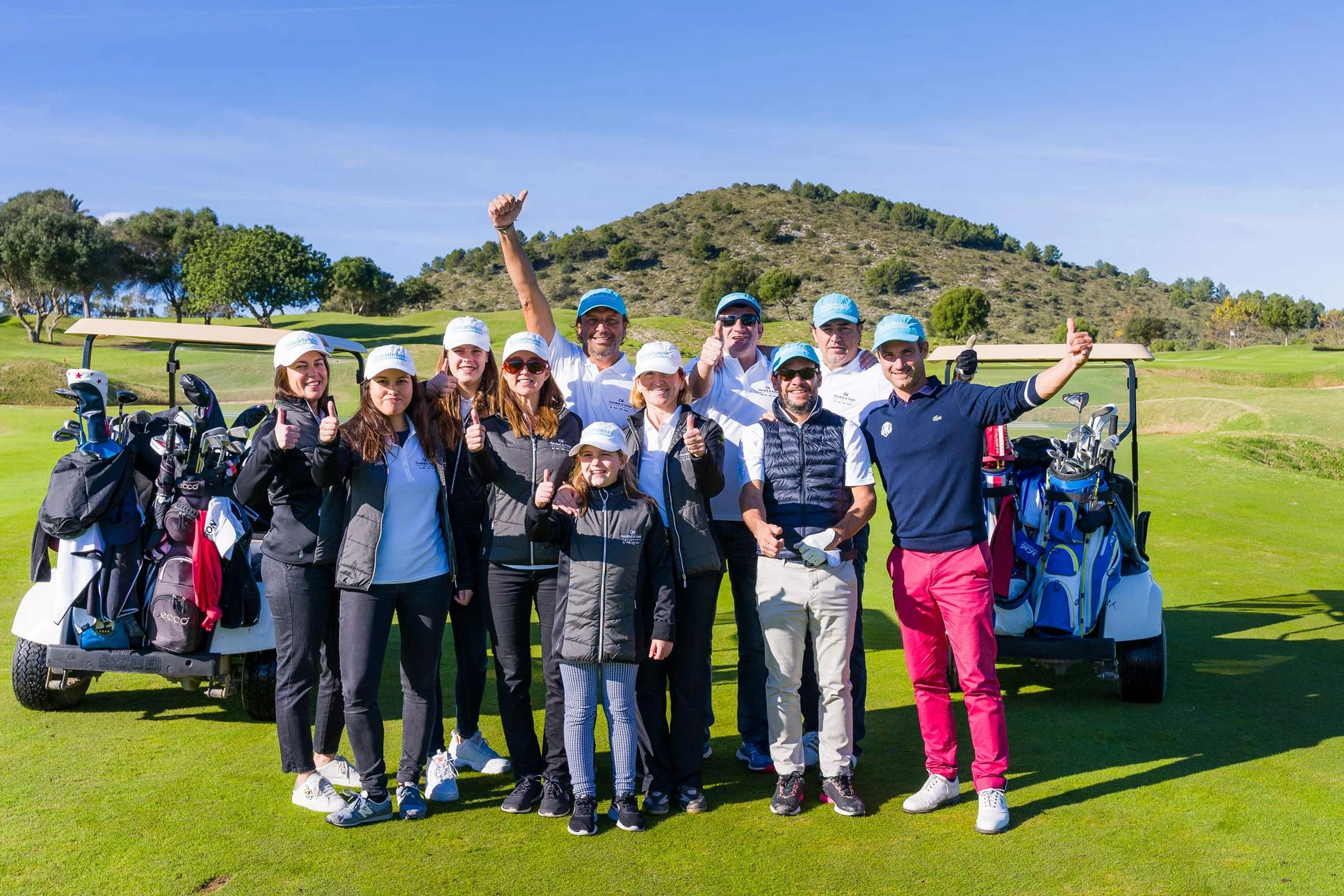 Balearhouse con la VI edición del Torneo de Golf Olazábal & Nadal Invitational by Pula Golf Resort donde deporte y gastronomía se unen con fines benéficos.