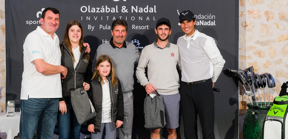 Balearhouse joined the VI edition of the Olazábal & Nadal Golf Tournament by Pula Golf Resort, where sport and gastronomy came together for a worthy cause.