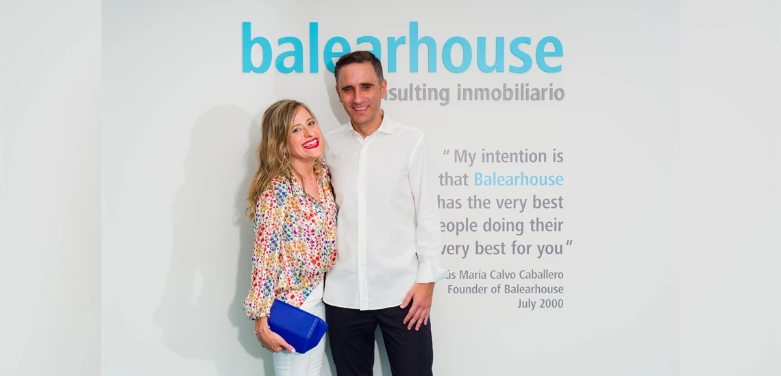 Phantastische Eröffnungsfeier des neuen Büros von Balearhouse am Paseo Mallorca in Palma