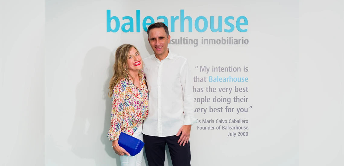 A wonderful evening to celebrate the inauguration of the new Balearhouse offices in Paseo de Mallorca