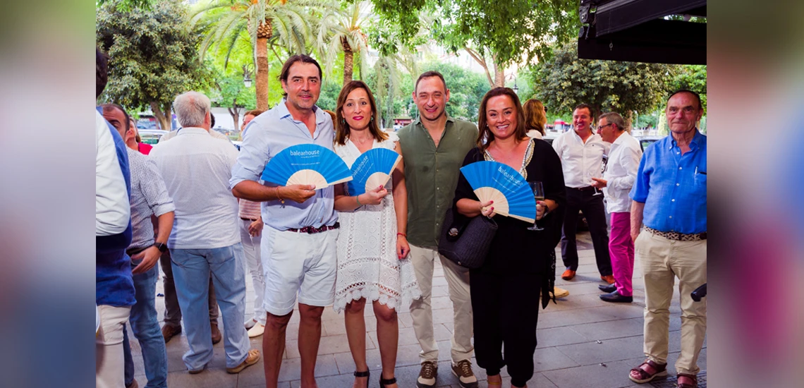 A wonderful evening to celebrate the inauguration of the new Balearhouse offices in Paseo de Mallorca