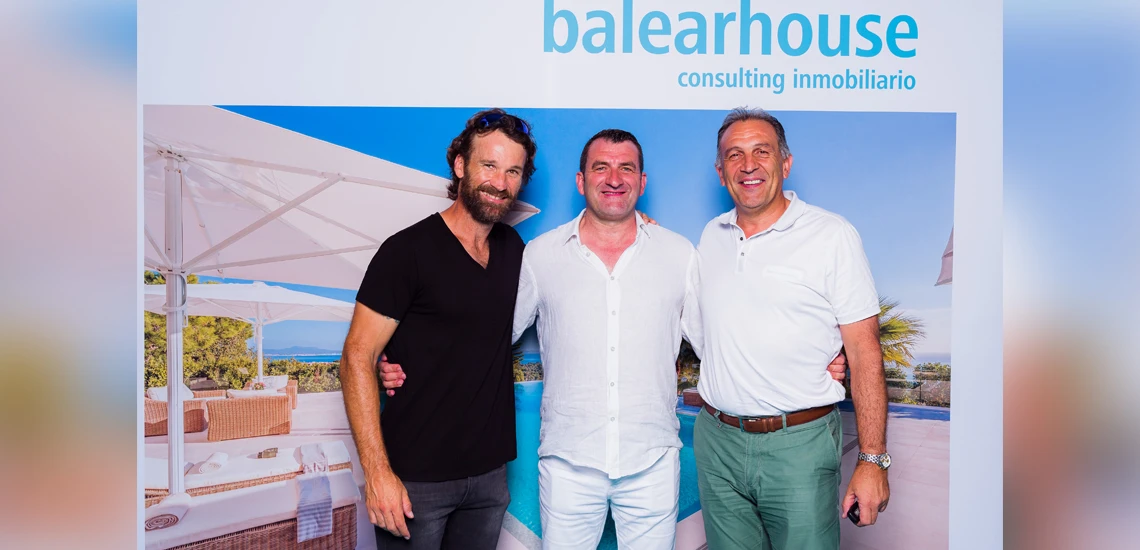 Phantastische Eröffnungsfeier des neuen Büros von Balearhouse am Paseo Mallorca in Palma