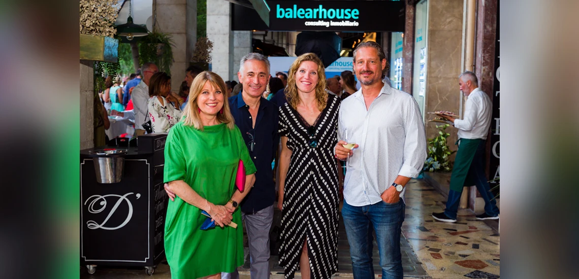 Phantastische Eröffnungsfeier des neuen Büros von Balearhouse am Paseo Mallorca in Palma