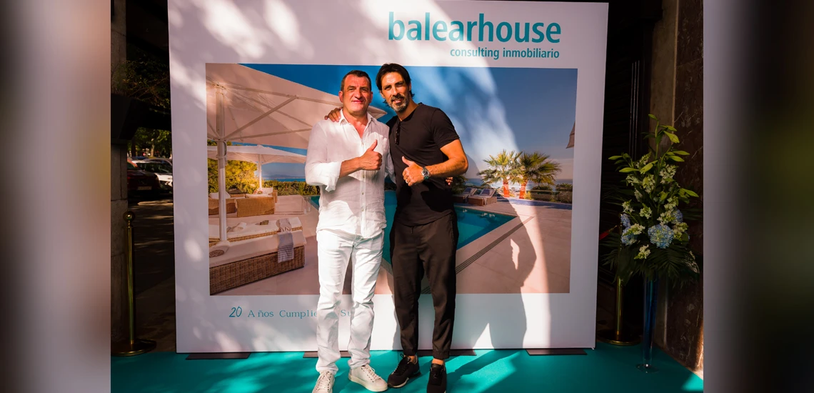 Phantastische Eröffnungsfeier des neuen Büros von Balearhouse am Paseo Mallorca in Palma