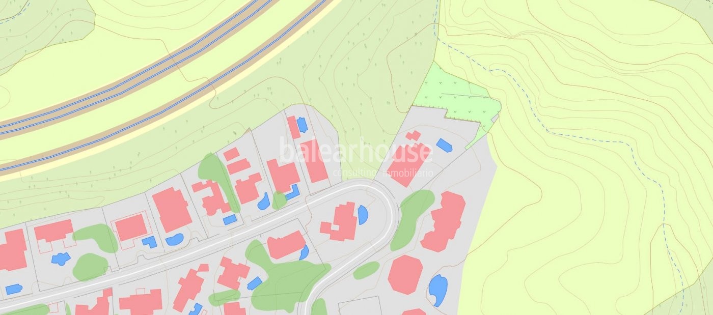 Excelente oportunidad de construir la casa que desea en este solar situado en Bendinat.