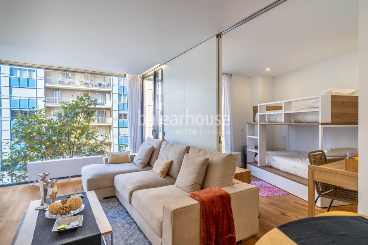 Excelente piso a estrenar lleno de luz, diseño y altas calidades en el centro de Palma.