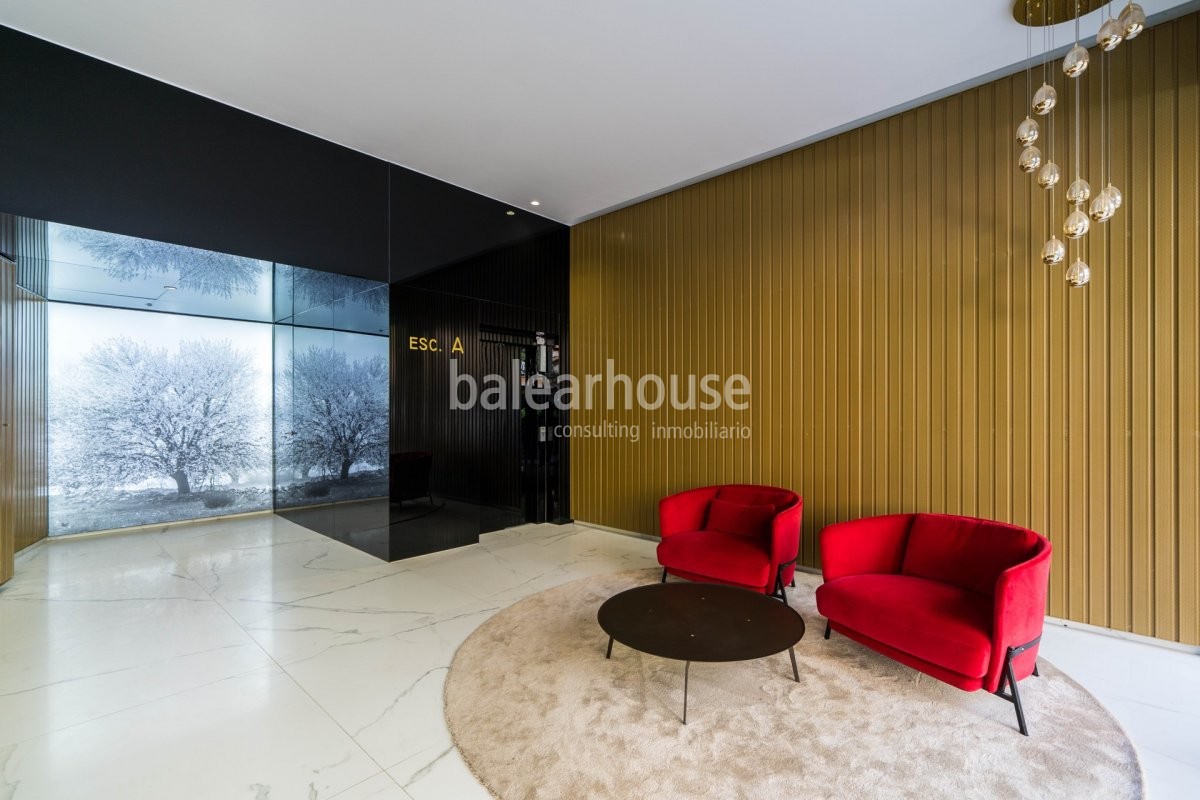 Ausgezeichnete brandneue Wohnung voller Licht, Design und hoher Qualität im Zentrum von Palma.