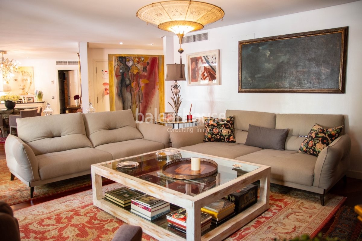 Elegancia contemporánea, calidad y amplitud en este piso perfectamente ubicado en el centro de Palma