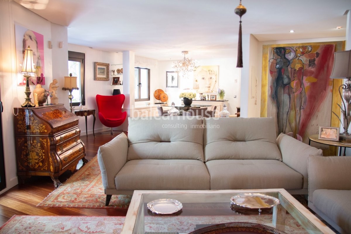 Elegancia contemporánea, calidad y amplitud en este piso perfectamente ubicado en el centro de Palma