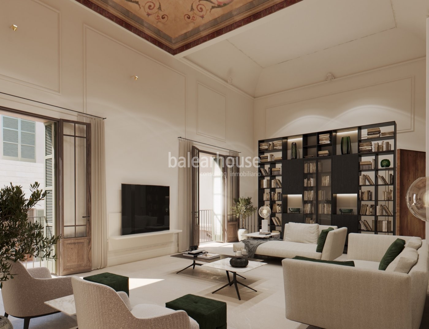 Excelente vivienda dúplex, moderna y acogedora, en el casco histórico de Palma.