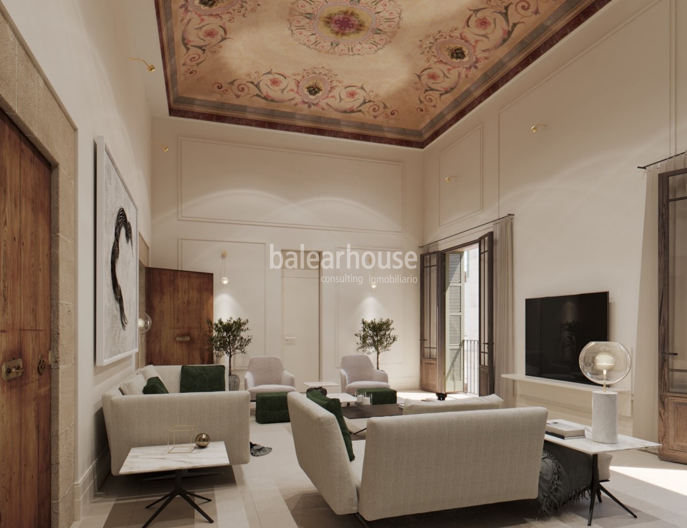 Excelente vivienda dúplex, moderna y acogedora, en el casco histórico de Palma.