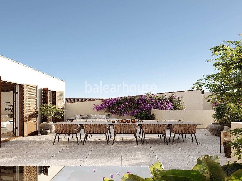 Außergewöhnliches Penthouse mit spektakulärer Aussicht in La Lonja