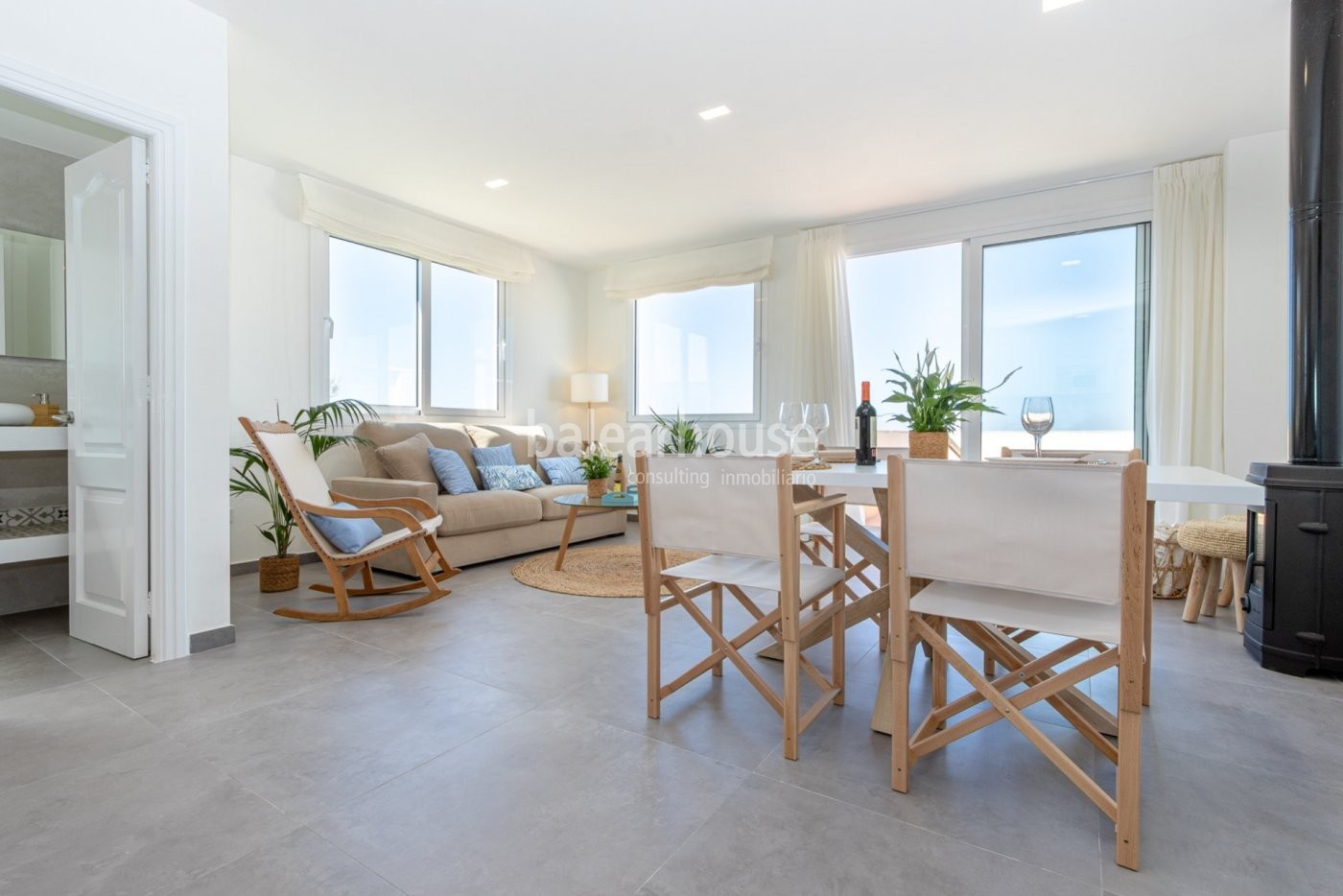 Stunning frontline duplex penthouse with breathtaking sea views in Son Serra de Marina