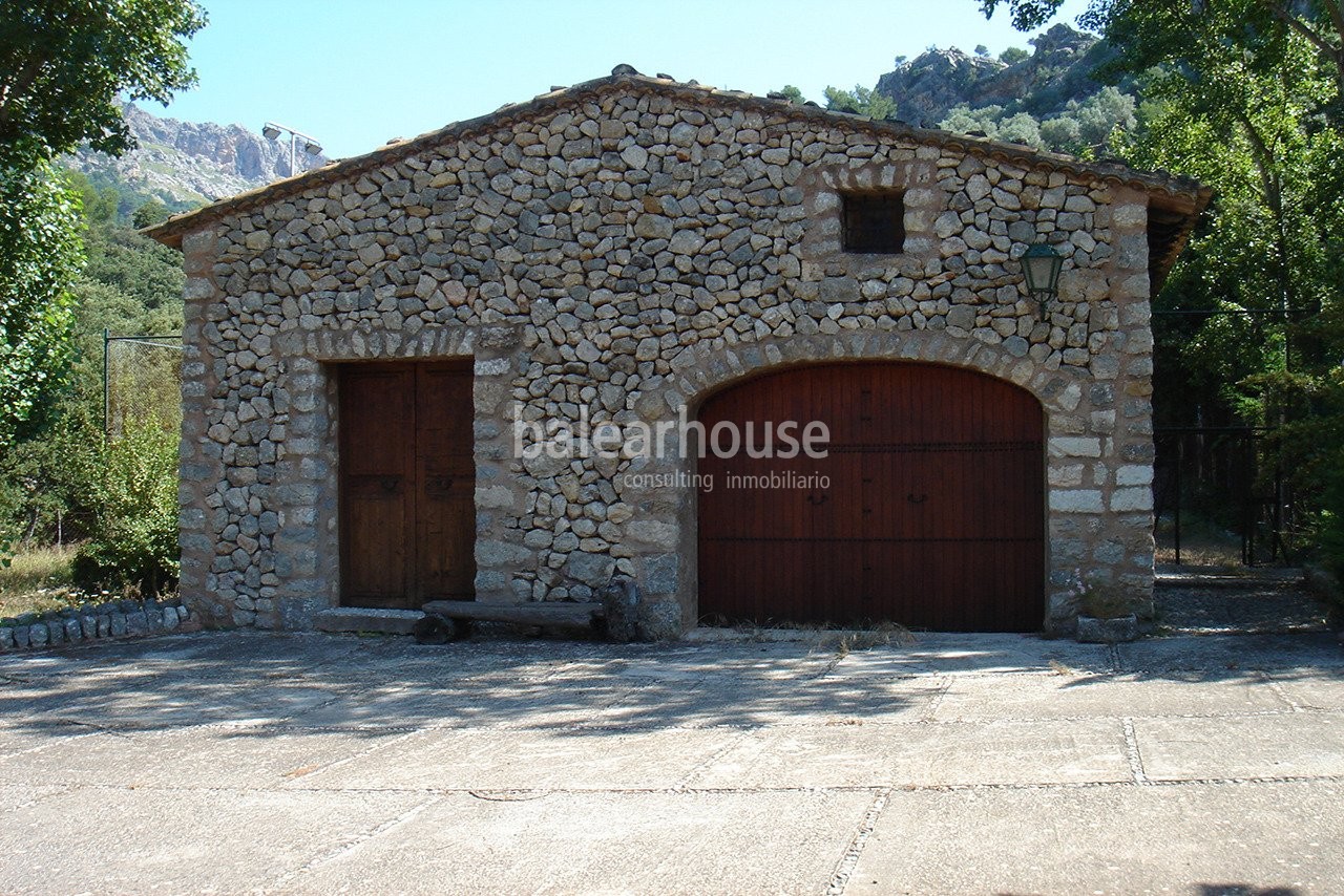 Maximale Privatsphäre auf idyllischem 53ha Anwesen in der Sierra de Tramuntana