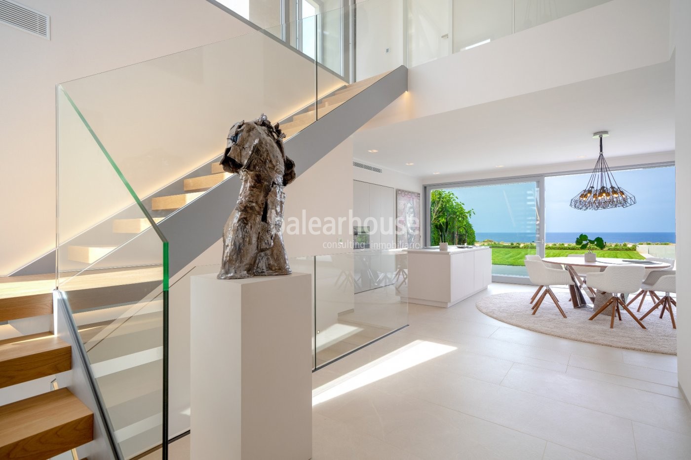 Newly built designer villa on the seafront very close to Port Adriano