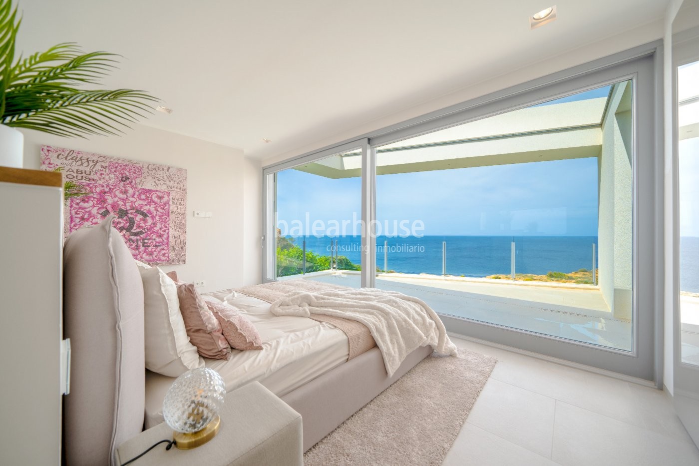 Newly built designer villa on the seafront very close to Port Adriano