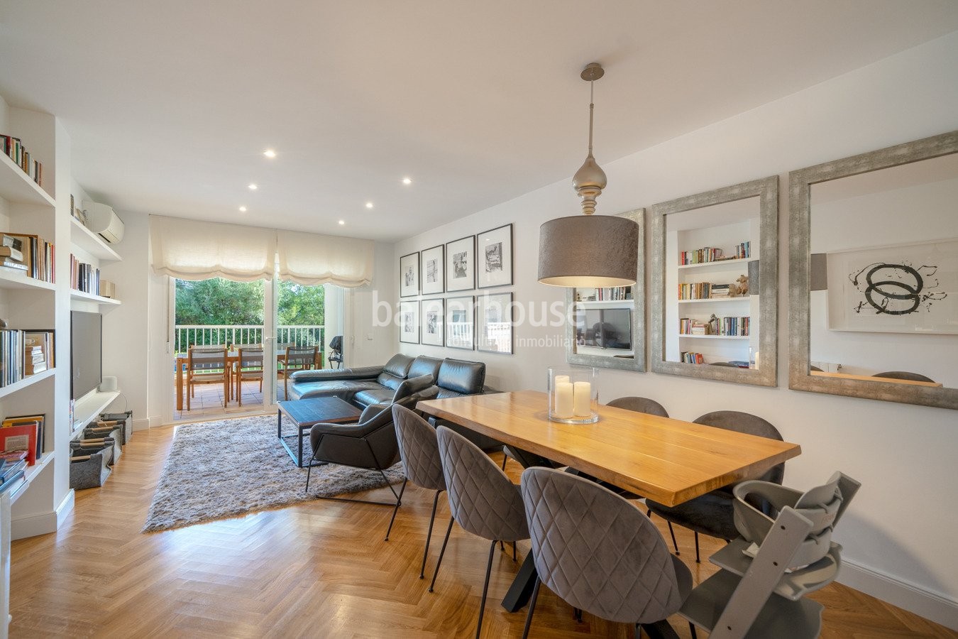 Planta baja con terraza en zona residencial elegante y tranquila cerca del centro de Palma