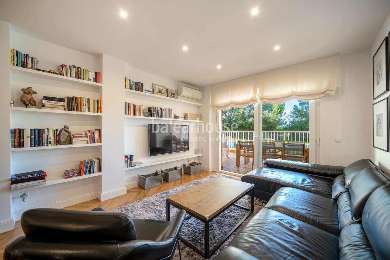 Planta baja con terraza en zona residencial elegante y tranquila cerca del centro de Palma