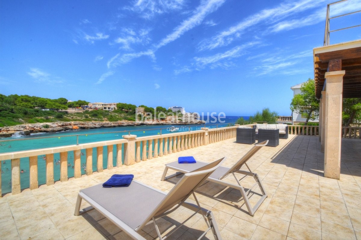 Charming Mallorcan house in first line of Cala Marçal