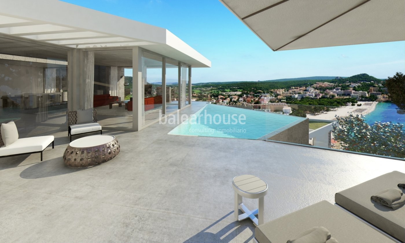 Resplandeciente nuevo proyecto que convierte el paisaje y el mar en un espectacular lienzo.