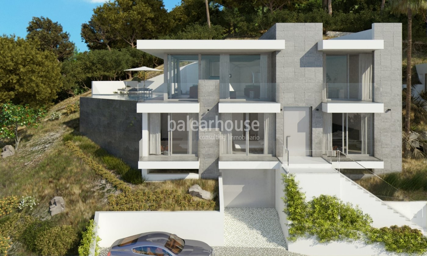 Resplandeciente nuevo proyecto que convierte el paisaje y el mar en un espectacular lienzo.