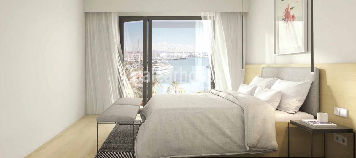 Exclusive new flats on the seafront of Palma where you can live the most contemporary luxury.