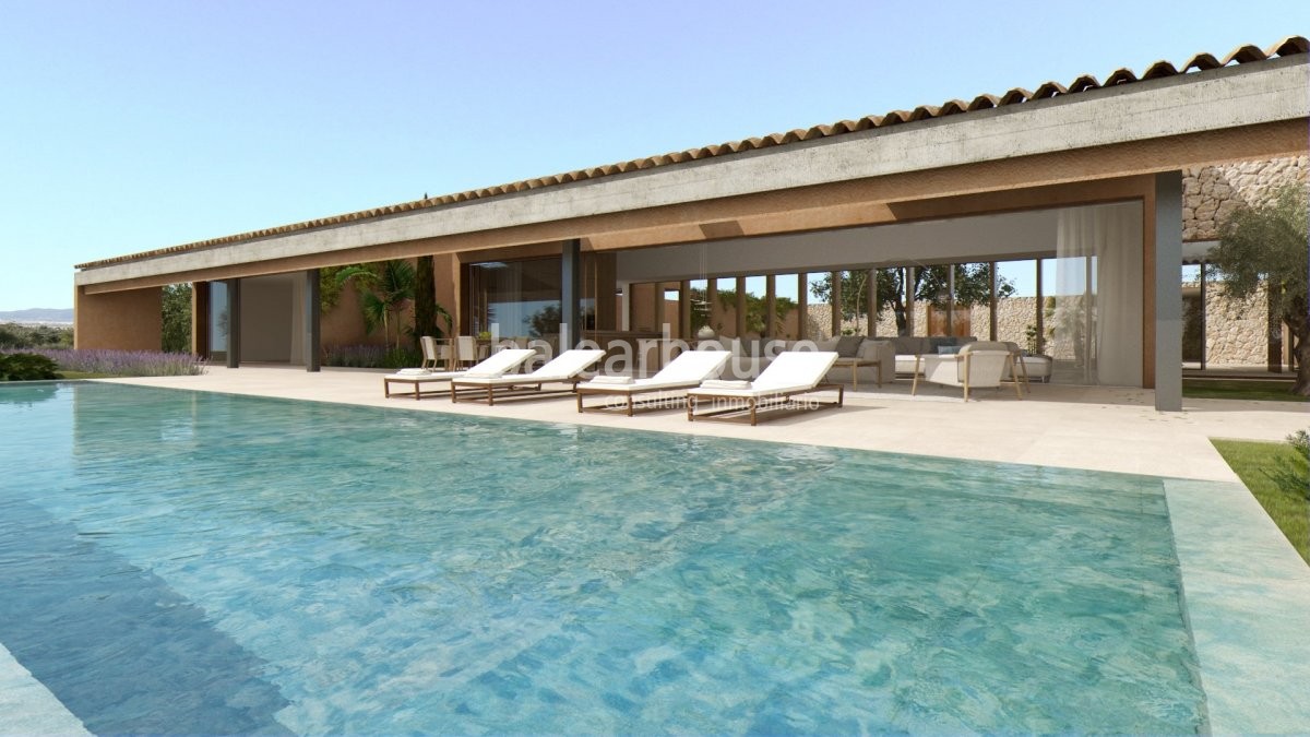 Baugrundstück in Son Gual mit Lizenz und fantastischer Aussicht