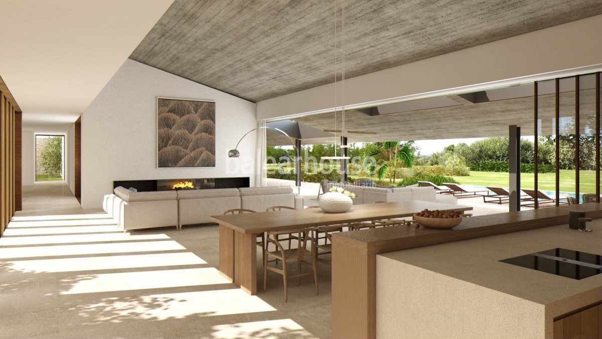 Baugrundstück in Son Gual mit Lizenz und fantastischer Aussicht