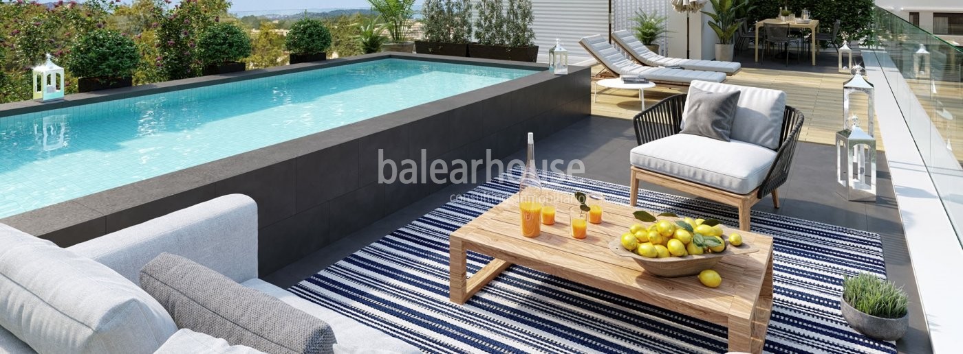 Moderne Neubauwohnungen in Santa Ponsa: Symbiose aus Komfort und Qualität in maritimer Umgebung