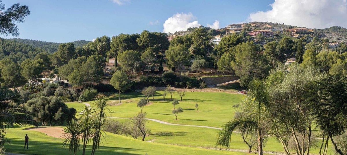 Neubauwohnungen in einer gepflegten Anlage mit Pool und Garten nahe Golfplatz in Palma