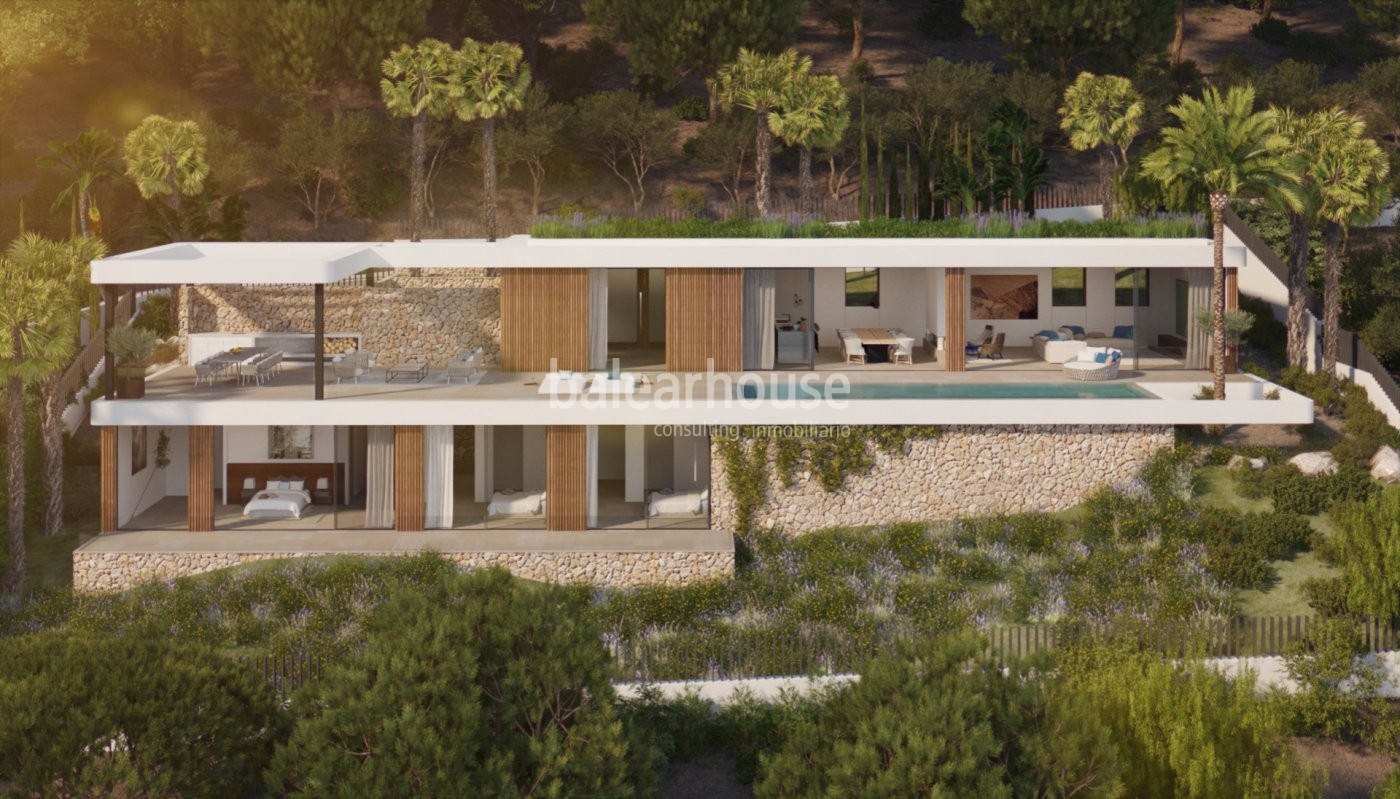 Excelente solar con increíbles vistas sobre el mar y a puestas de sol de postal en Camp de Mar