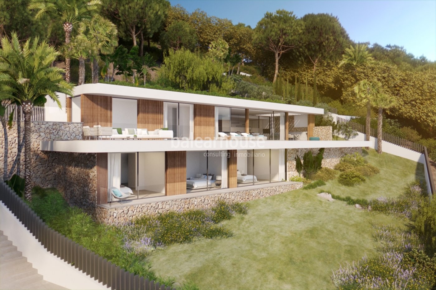 Solar único con espectaculares vistas al mar y a las mejores puestas de sol en Camp de Mar