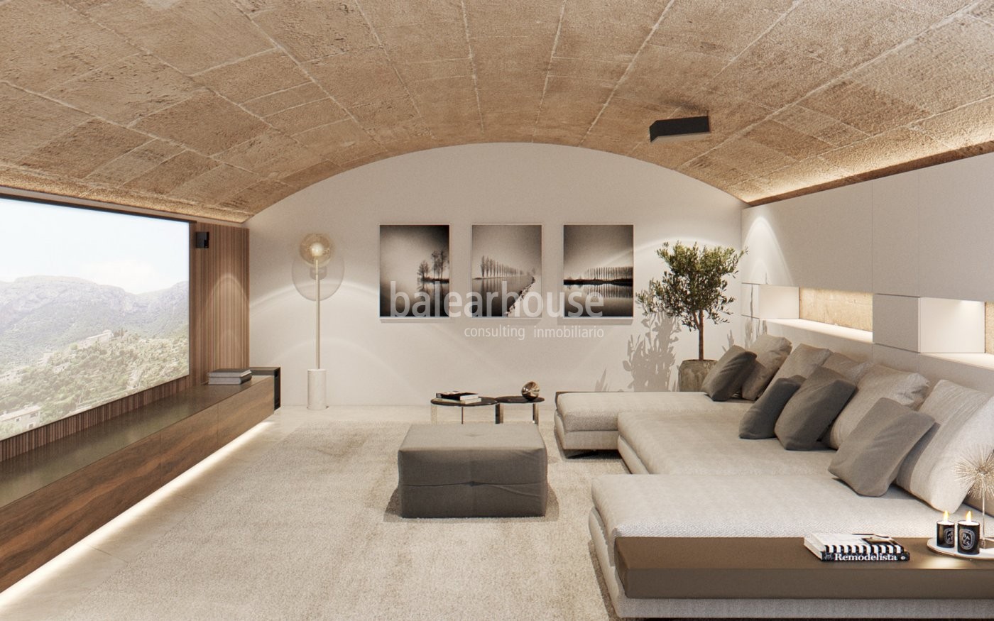 Magnificent palace floor with garden, modern and cosy, in the historic centre of Palma.