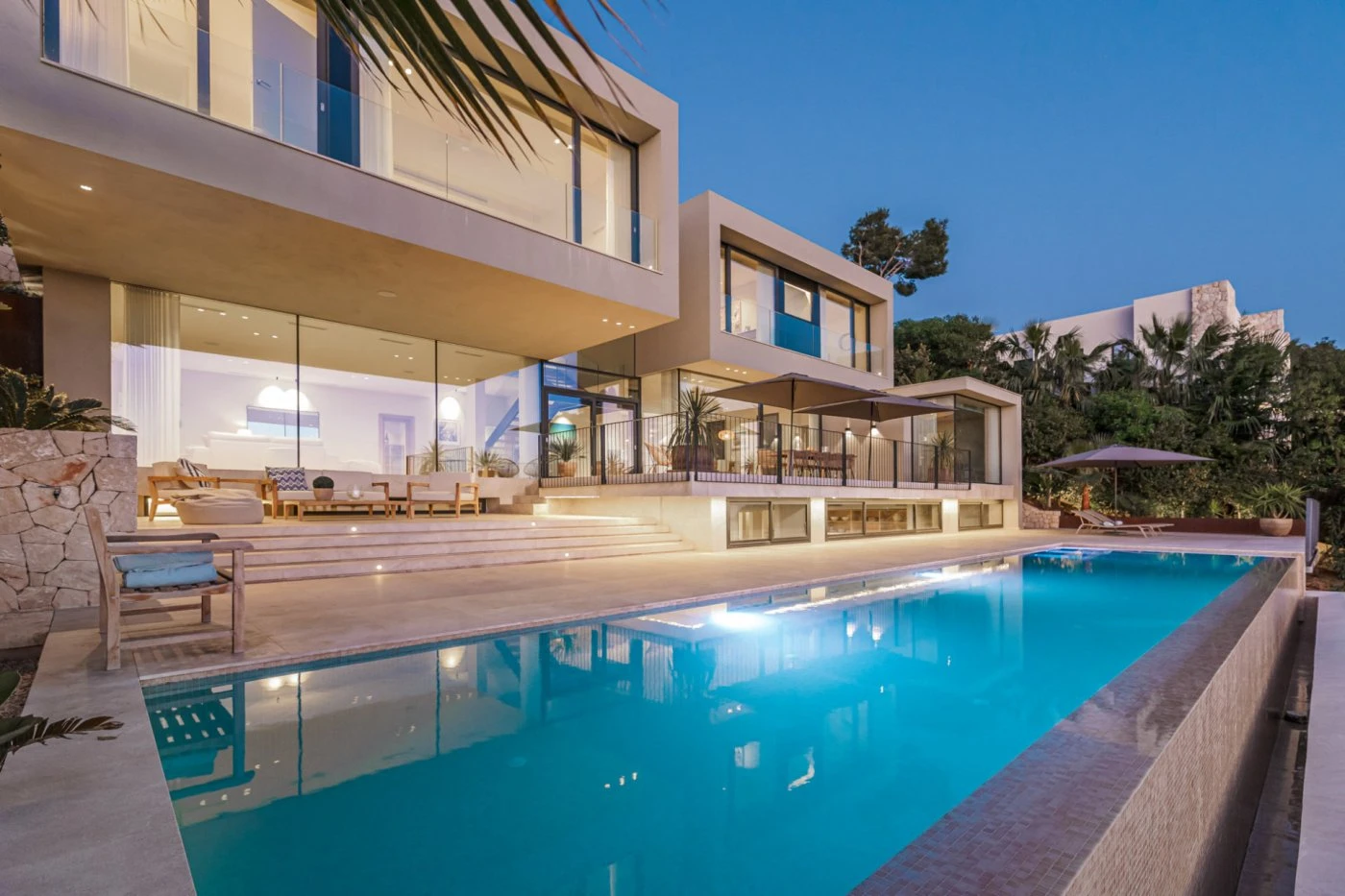 New construction villa where the most innovative design joins magnificent sea views.