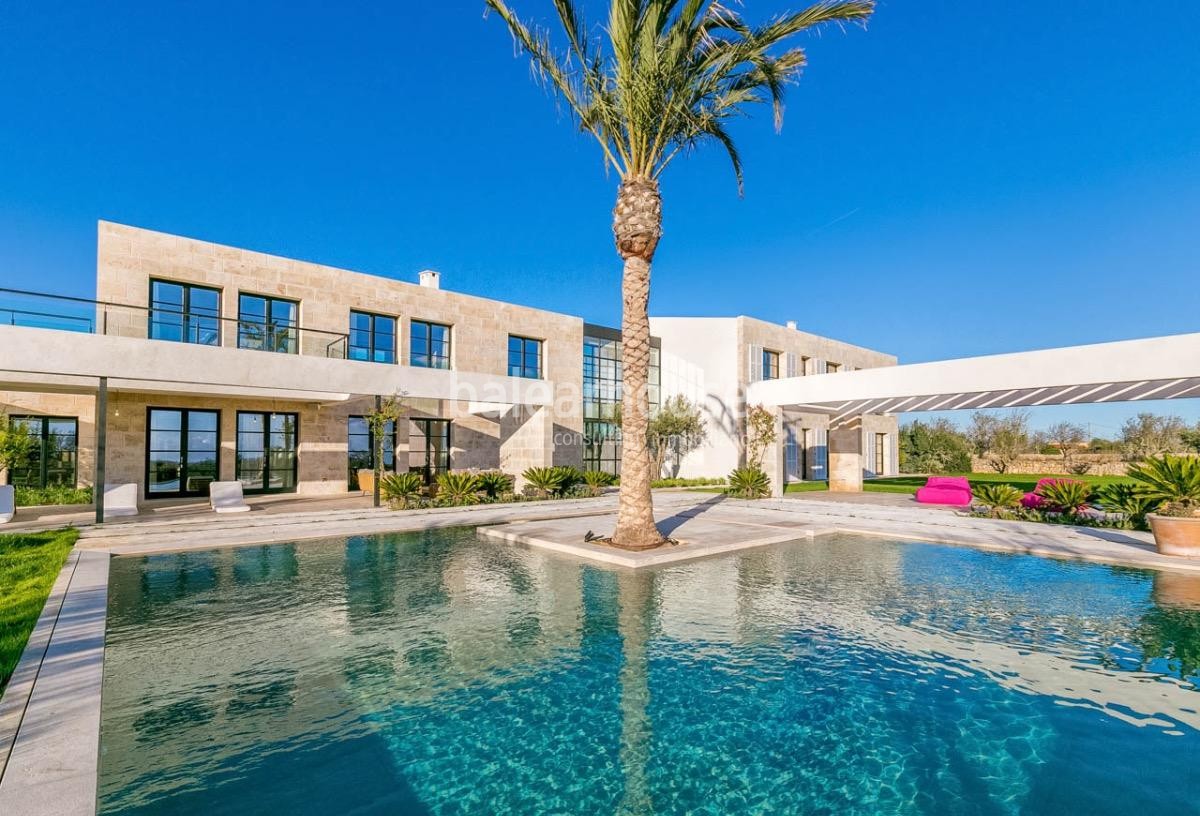 Diseño, confort y naturaleza convergen en esta maravillosa Villa en Santanyi