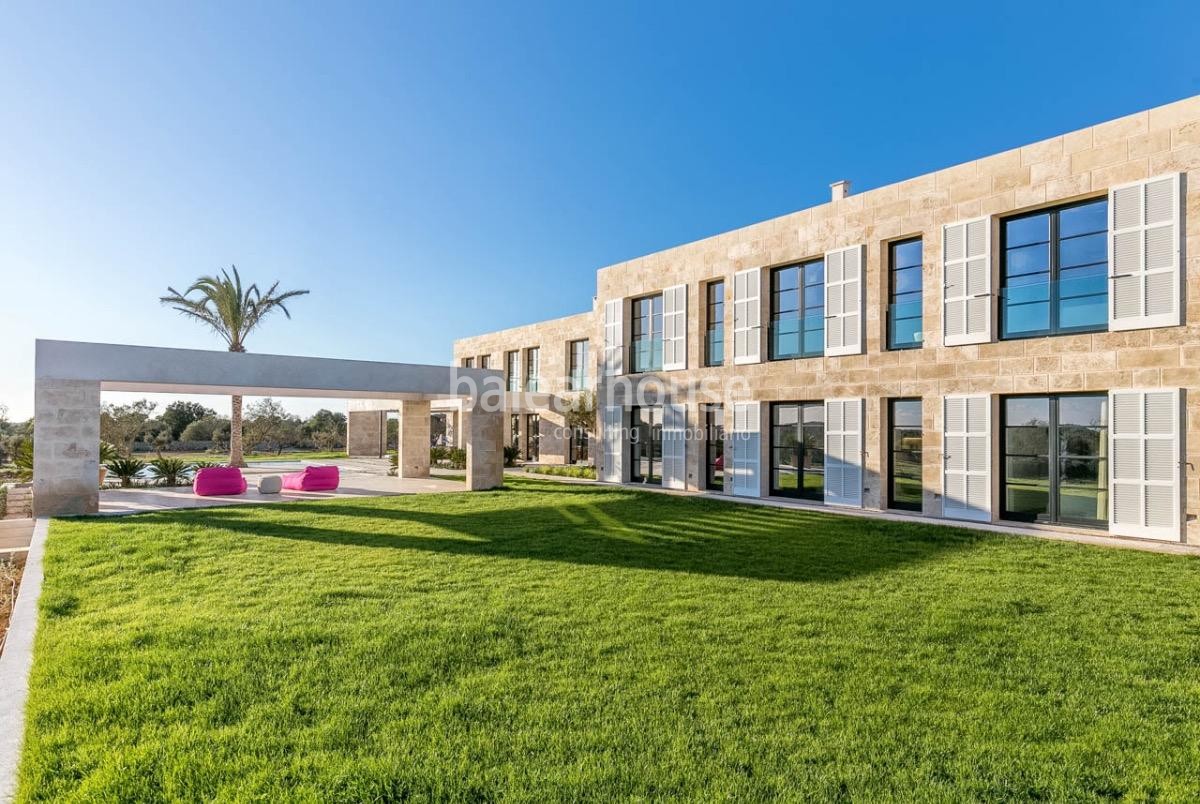 Diseño, confort y naturaleza convergen en esta maravillosa Villa en Santanyi