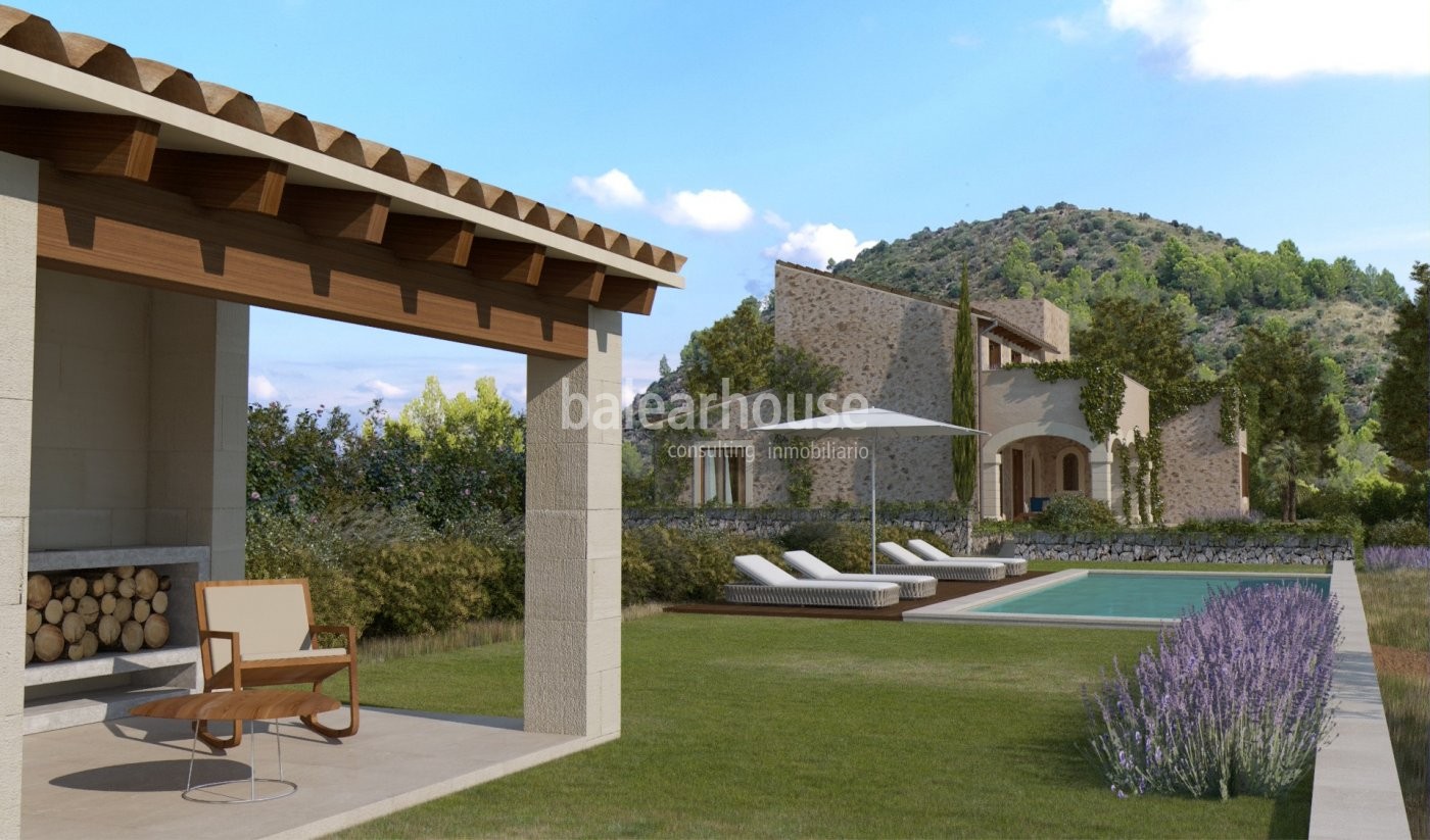 Beautiful newly built finca next to the golf course full of light, comfort and close to beaches