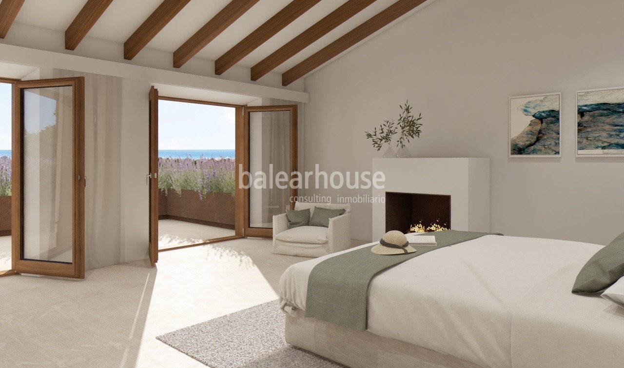 Beautiful newly built finca next to the golf course full of light, comfort and close to beaches