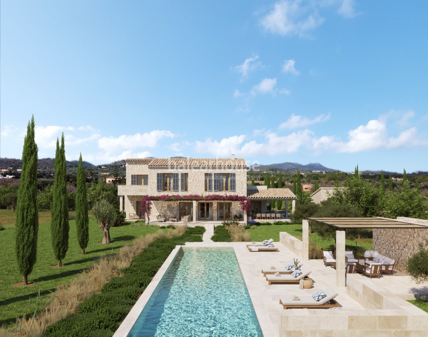 Privacidad y tranquilidad en esta finca de obra nueva con grandes espacios y preciosas vistas al mar