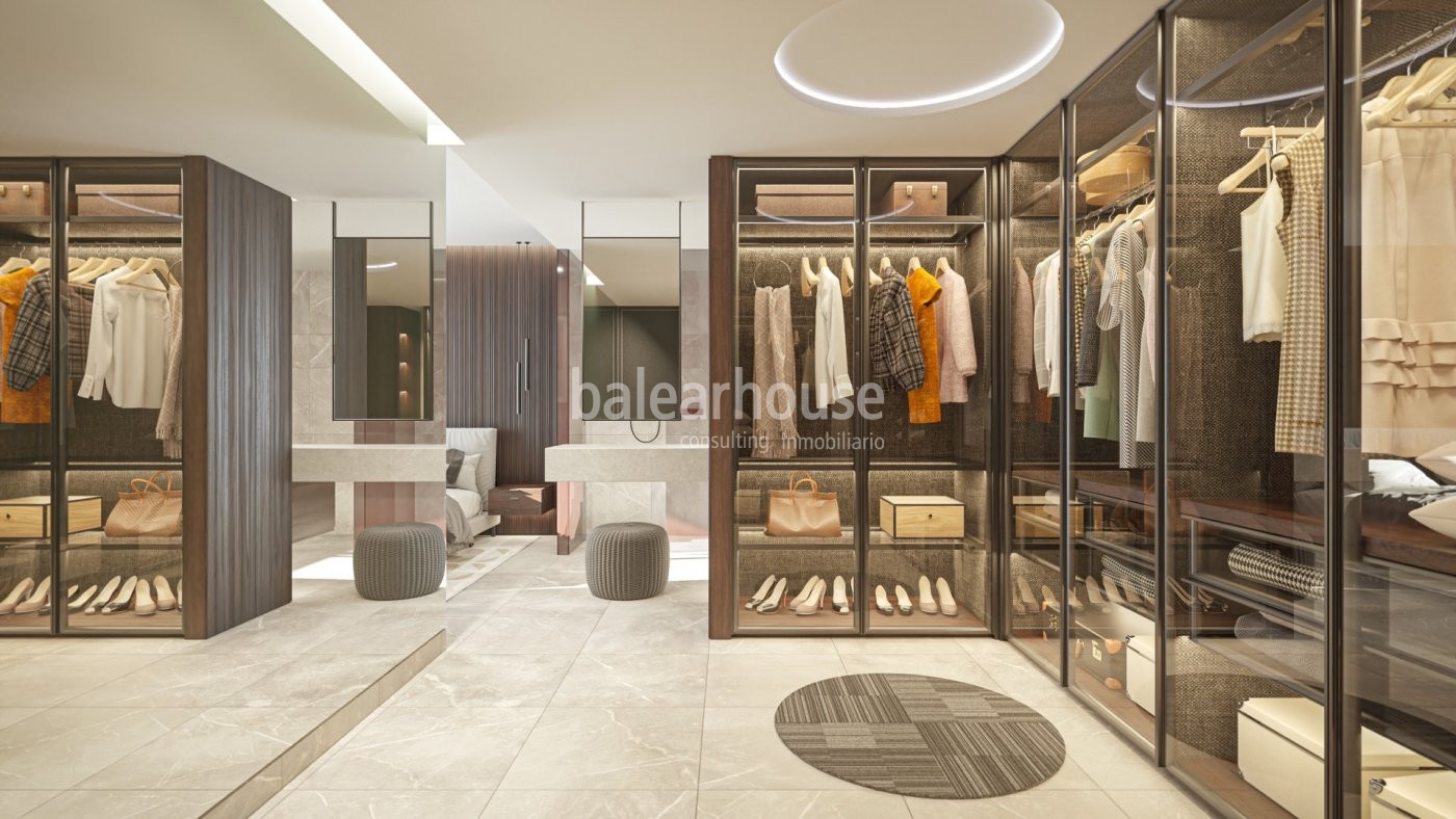 Exclusivos áticos de obra nueva en Palma con una arquitectura y diseño de excepción.